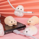 Kawaii Hamster Cable Organizers for Cute Desk and Gaming Setup - Desk Organizers