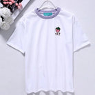 Kawaii Hand Embroidered Korean Fruit Shirts - Shirt