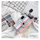 Kawaii Harajuku Camera Shaped 3D Purse in Pink and Blue - Cosparty