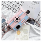 Kawaii Harajuku Camera Shaped 3D Purse in Pink and Blue - Cosparty