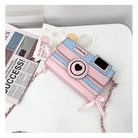 Kawaii Harajuku Camera Shaped 3D Purse in Pink and Blue - Cosparty