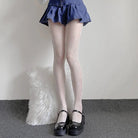 Kawaii Hello Kitty Printed Fishnet Tights for Cospartys and Gothic Style - Cosparty