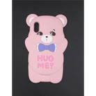 Kawaii Hug Me Bear 3D Rubber iPhone Case for Protection - Cosparty