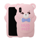 Kawaii Hug Me Bear 3D Rubber iPhone Case for Protection - Cosparty