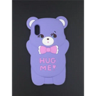 Kawaii Hug Me Bear 3D Rubber iPhone Case for Protection - phone case