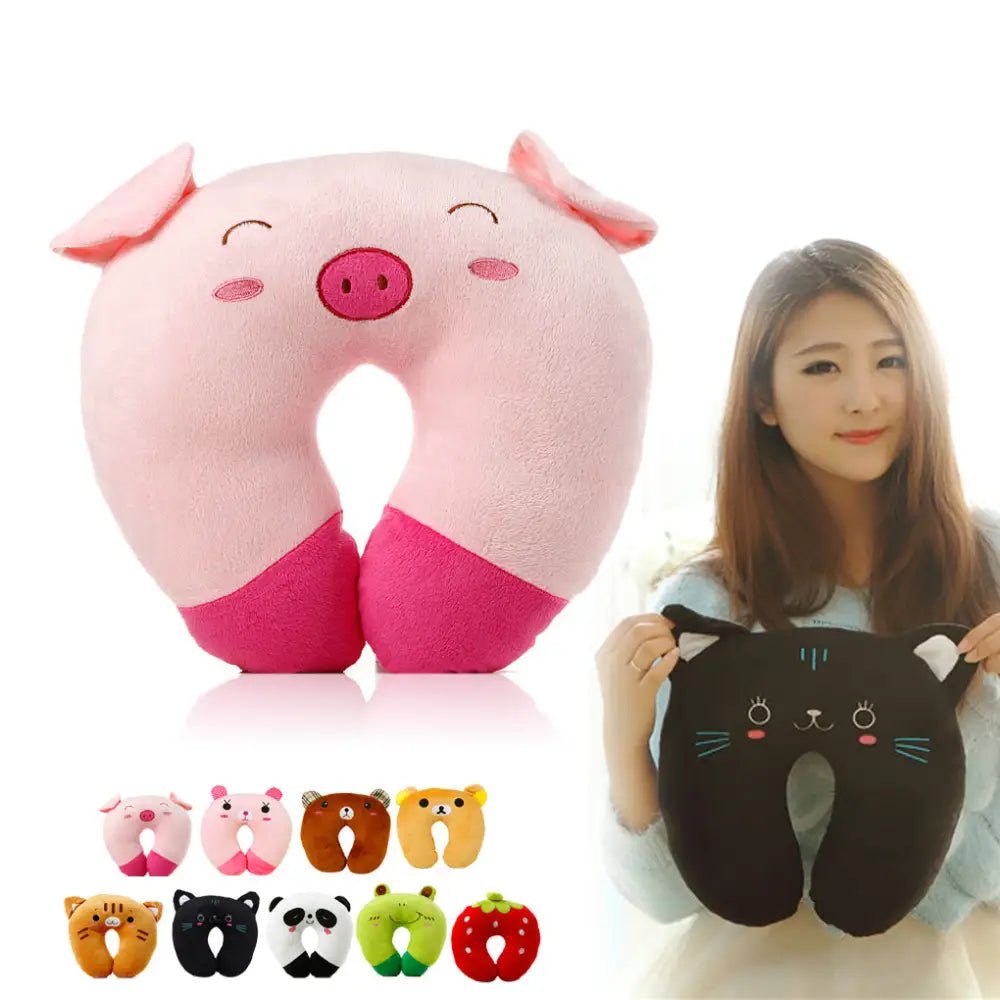 Kawaii Inspired Neck Pillows for Comfort on the Go - Cosparty