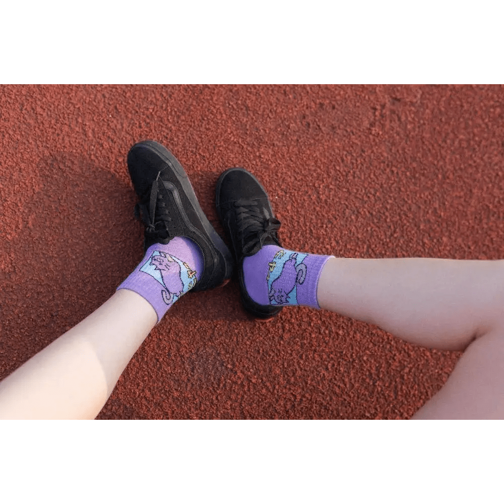 Kawaii Japanese Harajuku Cotton Prehistoric Socks - Cosparty