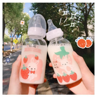 Strawbunny Adult Bottle - 300ml Love Is Sweet - adult bottle, baby bottles, bipples, cartoon