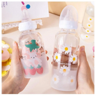 Kawaii Japanese Strawberry Bunny Sippy Cup for Cute Cospartys - bottles