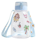 Summertime Jumbo Sippy - Blue 1100ml - adult bottle, baby bottles, cups