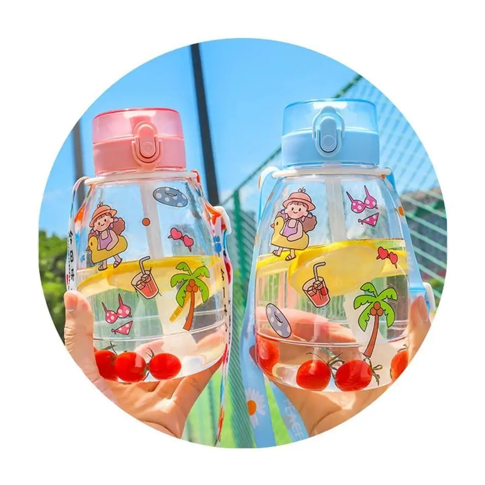 Kawaii Jumbo Sippy Cups for Summer Fun at the Beach or Poolside - bottle