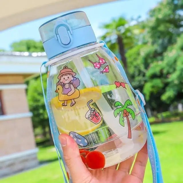Kawaii Jumbo Sippy Cups for Summer Fun at the Beach or Poolside - Cosparty