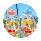 Kawaii Jumbo Sippy Cups for Summer Fun at the Beach or Poolside - Cosparty
