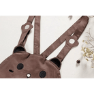 Kawaii Jumper Dress with Pleated Skirt and Criss Cross Straps - Cosparty