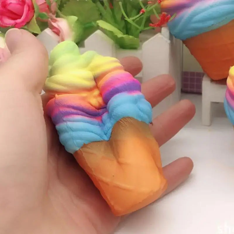 Kawaii Junk Food Squishy Stress Reliever Toy - squishy