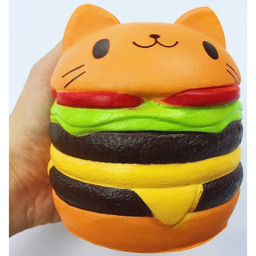 Kawaii Junk Food Squishy Stress Reliever Toy - squishy