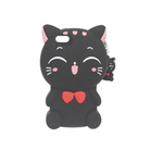 Kawaii Kitty Cat 3D Rubber iPhone Case for Ultimate Protection - Cosparty