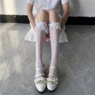 Kawaii Lace Heart and Ribbon Stockings for a Cute Style Upgrade - Cosparty