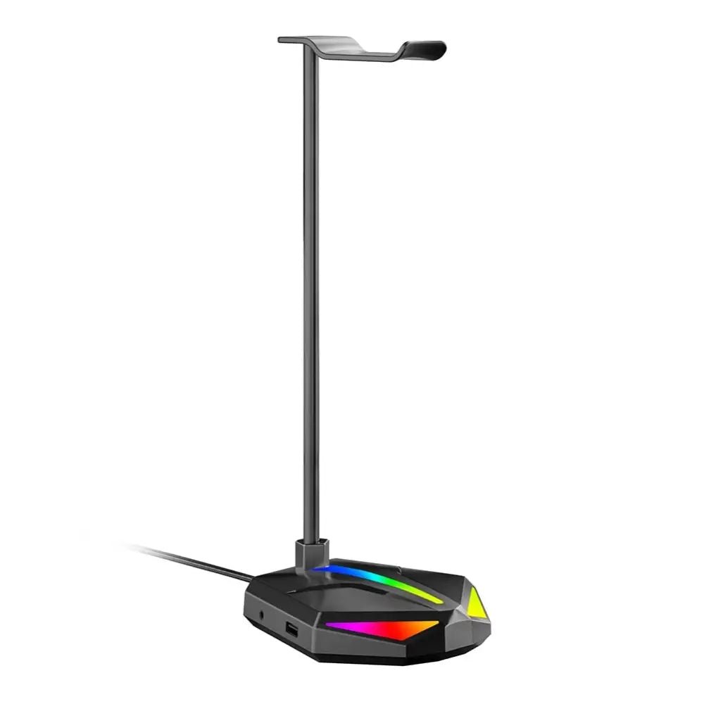 Kawaii LED Headset Stand for a Stylish Gaming Setup - Cosparty