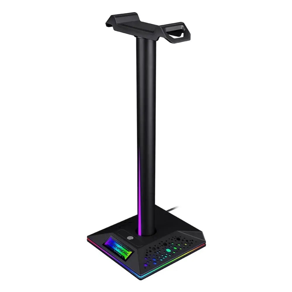 Kawaii LED Headset Stand for a Stylish Gaming Setup - Cosparty