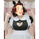 Kawaii Maid Cosplay Dress with Size Chart and Adorable Neko Twist - Cosparty