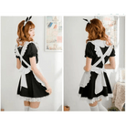Kawaii Maid Cosplay Dress with Size Chart and Adorable Neko Twist - Cosparty