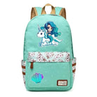 Kawaii Mermaid Backpack School Book Bag Cute Seashell Nautical Mythological Creature