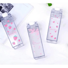 Kawaii Milk Carton Shaped Transparent Water Bottles - Cosparty