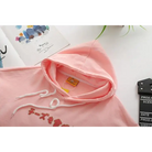 Kawaii Mouse Inspired Hoodie in Pastel Pink or White - hoodie