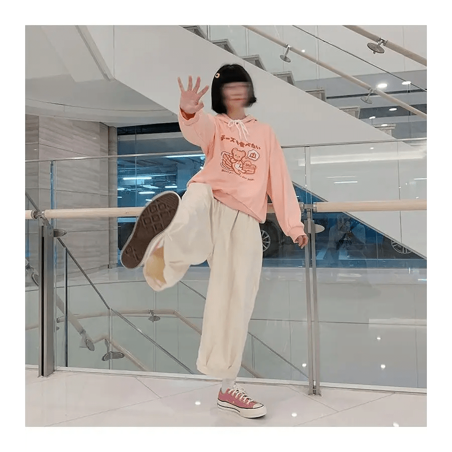 Kawaii Mouse Inspired Hoodie in Pastel Pink or White - Cosparty