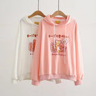 Kawaii Mouse Inspired Hoodie in Pastel Pink or White - Cosparty