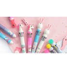 Kawaii Multi - Colored Pens in Playful Pastel Shades - Cosparty