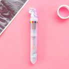 Kawaii Multi - Colored Pens in Playful Pastel Shades - Cosparty