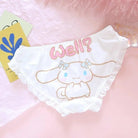 Kawaii My Melody and Cinnamoroll Panties with Sweet Details - Cosparty