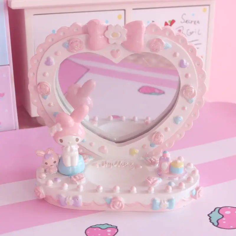 Kawaii My Melody and Little Twin Stars Decor Accessories - Mirror mymelody - decorations