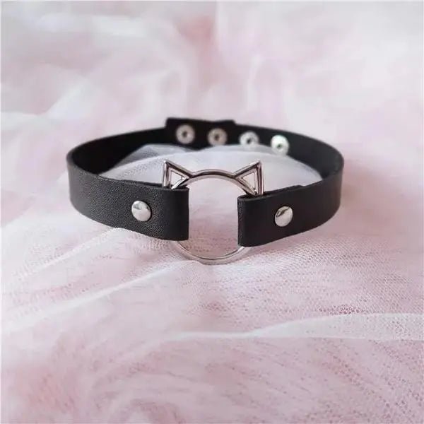 Kawaii Neko Cat Choker Necklace in Candy Colors - Cosparty