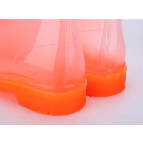 Kawaii Ombre Block Heeled Rain Booties in Candy Colors - Cosparty