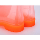 Kawaii Ombre Block Heeled Rain Booties in Candy Colors - Cosparty