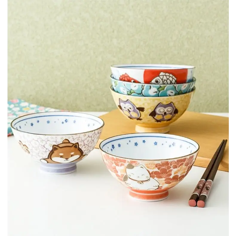 Kawaii Oriental Noodle Bowls for Delightful Mealtime Charm - bowl