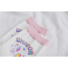 Kawaii Pastel Unicorn Socks in Pink White or Grey - socks