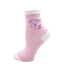 Kawaii Pastel Unicorn Socks in Pink, White, or Grey - Cosparty