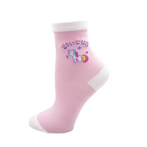 Pink Unicorn Pastel Socks Kawaii Fairy Kei Cute Fashion