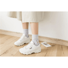 Kawaii Pastel Unicorn Socks in Pink, White, or Grey - Cosparty