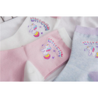 Kawaii Pastel Unicorn Socks in Pink White or Grey - socks