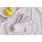 Kawaii Pastel Unicorn Socks in Pink, White, or Grey - Cosparty