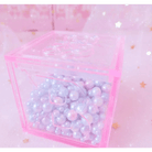 Kawaii Pink Block Storage Building Blocks 3x3cm Available - Cosparty