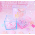 Littlest Block Storage - 3x3cm / Pink Block - storage