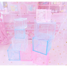 Kawaii Pink Block Storage Building Blocks 3x3cm Available - storage