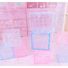 Kawaii Pink Block Storage Building Blocks 3x3cm Available - storage