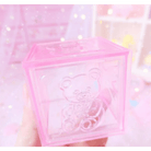 Kawaii Pink Block Storage Building Blocks 3x3cm Available - Cosparty